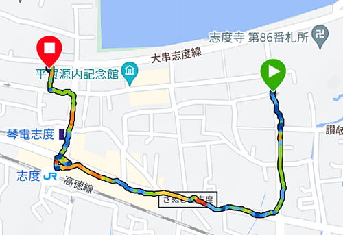 第86番札所 補陀洛山 志度寺